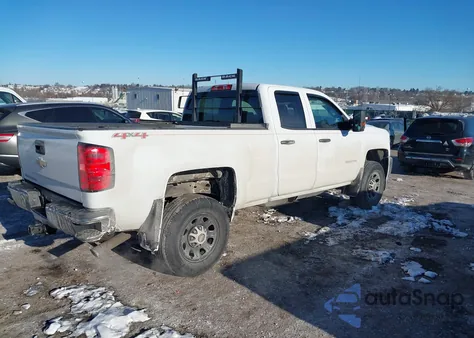 2015 Chevrolet Silverado 2500Hd Wt from USA, damaged, VIN 1GC2KUEG2FZ557819